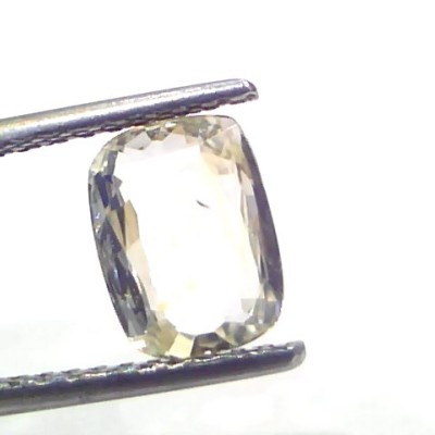 2.24 Ct Certified Unheated Untreated Natural Ceylon White Sapphire