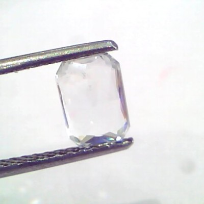 2.07 Ct Unheated Untreated Natural White Sapphire Gemstones AA