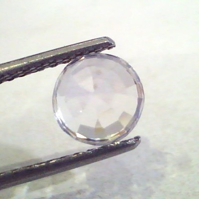 2.38 Ct Unheated Untreated Natural Premium White Sapphire Gemstone
