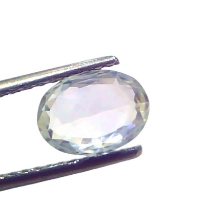2.54 Ct Certified Unheated Untreated Natural Ceylon White Sapphire 2.54 Ct Certified Unheated Untreated Natural Ceylon White Sapphire