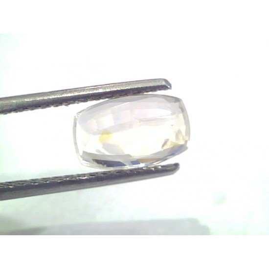2.50 Ct Unheated Untreated Natural Ceylon White Sapphire Gemstones