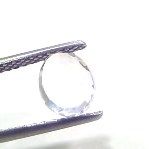 2.55 Ct Certified Unheated Untreated Natural Ceylon White Sapphire