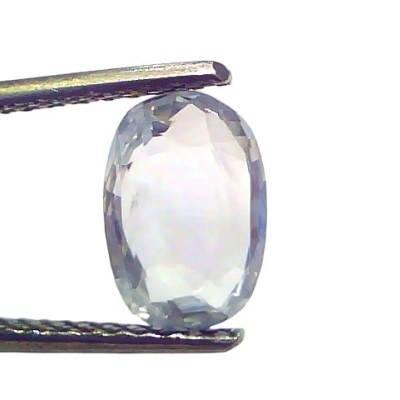 2.62 Ct Certified Unheated Untreated Natural Ceylon White Sapphire 2.62 Ct Certified Unheated Untreated Natural Ceylon White Sapphire