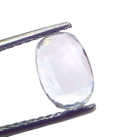 2.62 Ct Certified Unheated Untreated Natural Ceylon White Sapphire 2.62 Ct Certified Unheated Untreated Natural Ceylon White Sapphire