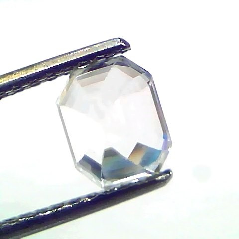 2.61 Ct IGI Certified Unheated Untreated Natural Ceylon White Sapphire
