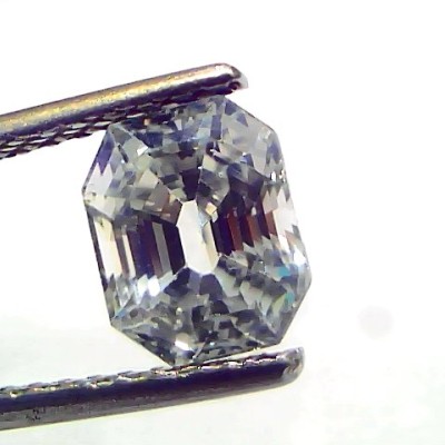 2.61 Ct IGI Certified Unheated Untreated Natural Ceylon White Sapphire