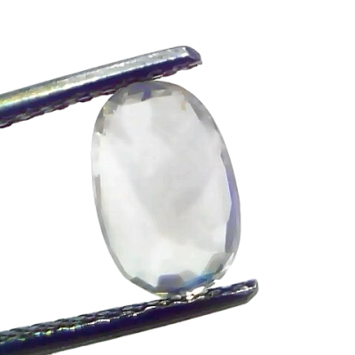 2.75 Ct Certified Unheated Untreated Natural Ceylon White Sapphire 2.75 Ct Certified Unheated Untreated Natural Ceylon White Sapphire