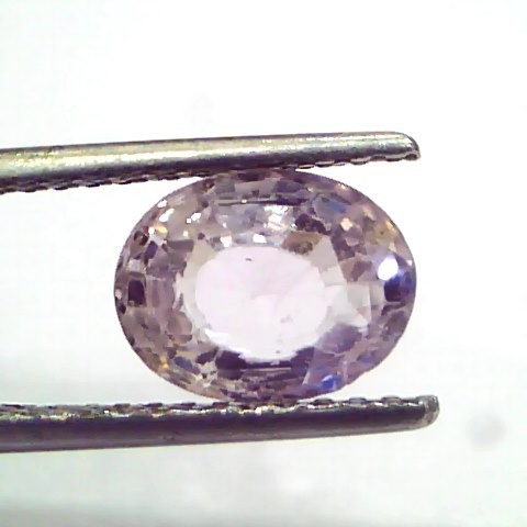 2.67 Ct Unheated Untreated Natural Ceylon White Sapphire Gemstone