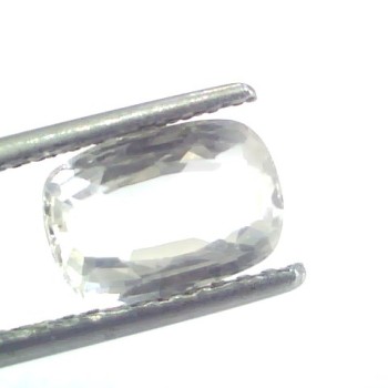 2.80 Ct Unheated Untreated Natural White Sapphire Gemstones