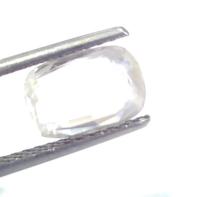 2.80 Ct Unheated Untreated Natural White Sapphire Gemstones