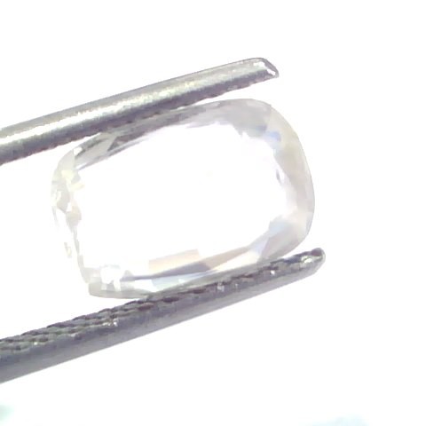 2.80 Ct Unheated Untreated Natural White Sapphire Gemstones