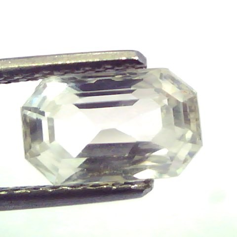 2.93 Ct Unheated Untreated Natural Premium Ceylon White Sapphire