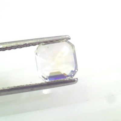 2.94 Ct Unheated Untreated Natural Premium White Sapphire Gemstone