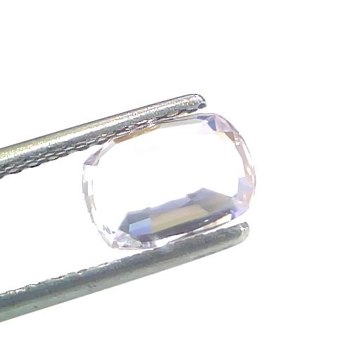 2.95 Ct Certified Unheated Untreated Natural Ceylon White Sapphire