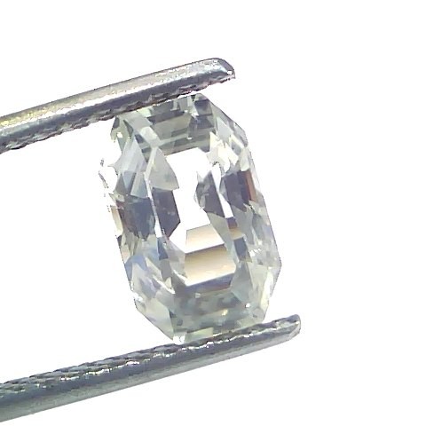 2.98 Ct GII Certified Unheated Untreated Natural Ceylon White Sapphire