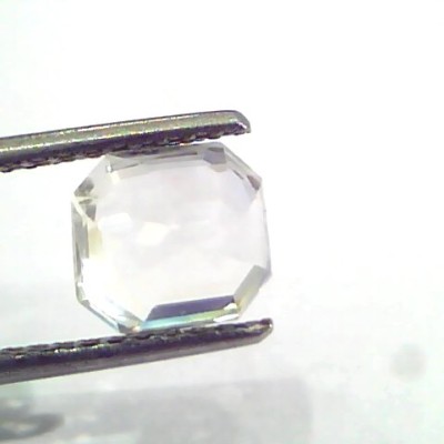 3.05 Ct Unheated Untreated IGI Certified Natural Ceylon White Sapphire
