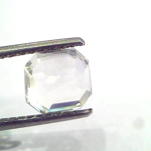 3.05 Ct Unheated Untreated IGI Certified Natural Ceylon White Sapphire
