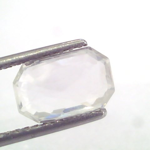 3.07 Ct Unheated Untreated Natural White Sapphire Gemstones