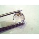 3.08 Ct Unheated Untreated Natural Diamond Cut White Sapphire Gemstone