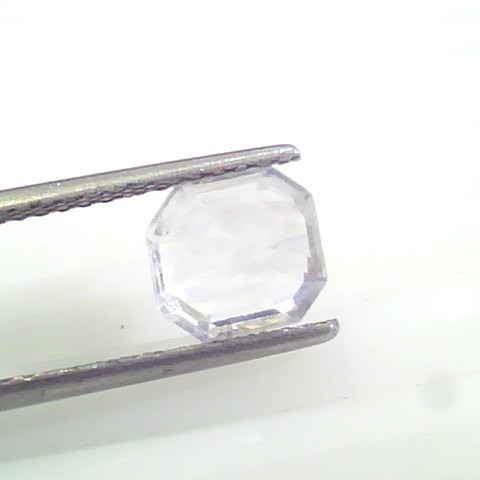 3.12 Ct Unheated Untreated Natural Premium White Sapphire Gemstone