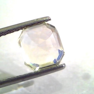 3.26 Ct Unheated Untreated Natural Premium White Sapphire Gems