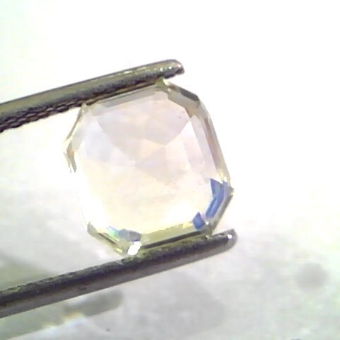 3.26 Ct Unheated Untreated Natural Premium White Sapphire Gems