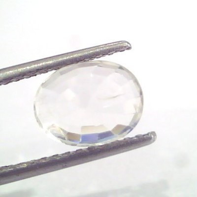 3.27 Ct Unheated Untreated Natural White Sapphire Gemstones