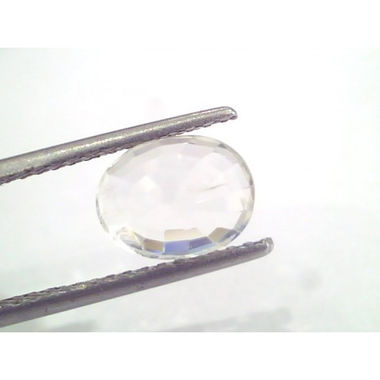 3.27 Ct Unheated Untreated Natural White Sapphire Gemstones