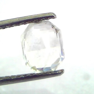 3.33 Ct Unheated Untreated Natural White Sapphire Safed Pukhraj AAA