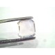 3.39 Ct Unheated Untreated IGI Certified Natural Ceylon White Sapphire