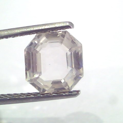3.40 Ct Unheated Untreated Natural White Sapphire Gemstones