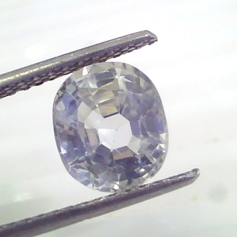 3.45 Ct Unheated Untreated Natural Ceylon White Sapphire Gems