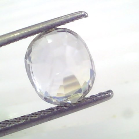 3.45 Ct Unheated Untreated Natural Ceylon White Sapphire Gems