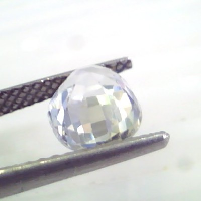 3.45 Ct Unheated Untreated Natural Ceylon White Sapphire Gems