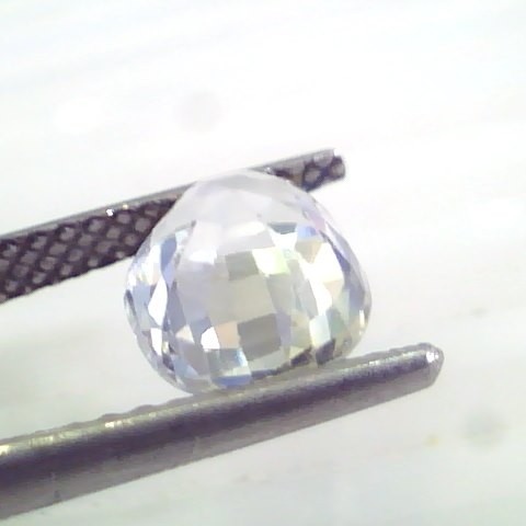 3.45 Ct Unheated Untreated Natural Ceylon White Sapphire Gems