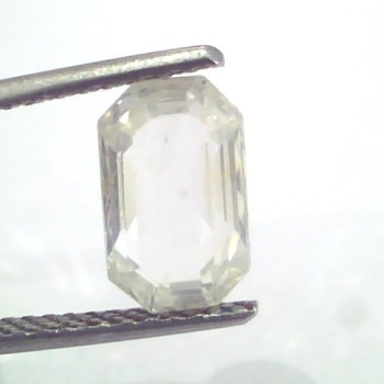 3.43 Ct Unheated Untreated Natural White Sapphire Gemstones