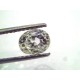 3.51 Ct Unheated Untreated IGI Certified Natural Ceylon White Sapphire