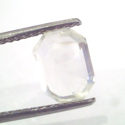 3.55 Ct Unheated Untreated Natural White Sapphire Gemstones