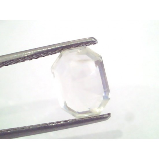 3.55 Ct Unheated Untreated Natural White Sapphire Gemstones