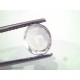 3.59 Ct Unheated Untreated Natural White Sapphire Gemstones AA