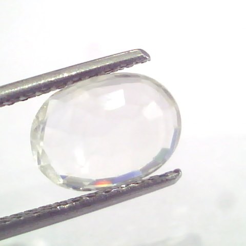 3.55 Ct Unheated Untreated Natural White Sapphire Gemstones