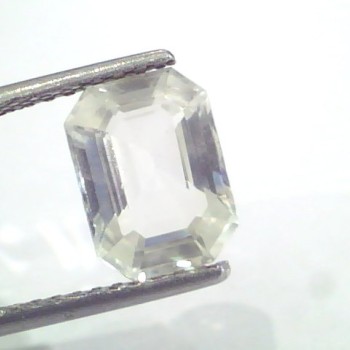 3.56 Ct Unheated Untreated Natural White Sapphire Gemstones