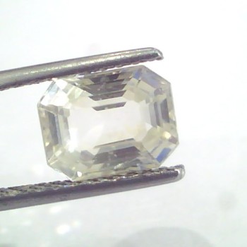 3.66 Ct Unheated Untreated Natural White Sapphire Gemstones