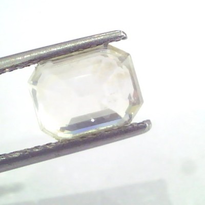 3.66 Ct Unheated Untreated Natural White Sapphire Gemstones