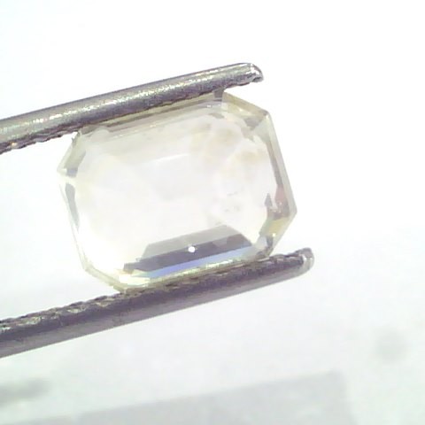 3.66 Ct Unheated Untreated Natural White Sapphire Gemstones