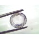 3.76 Ct Unheated Untreated Natural Ceylon White Sapphire Gems