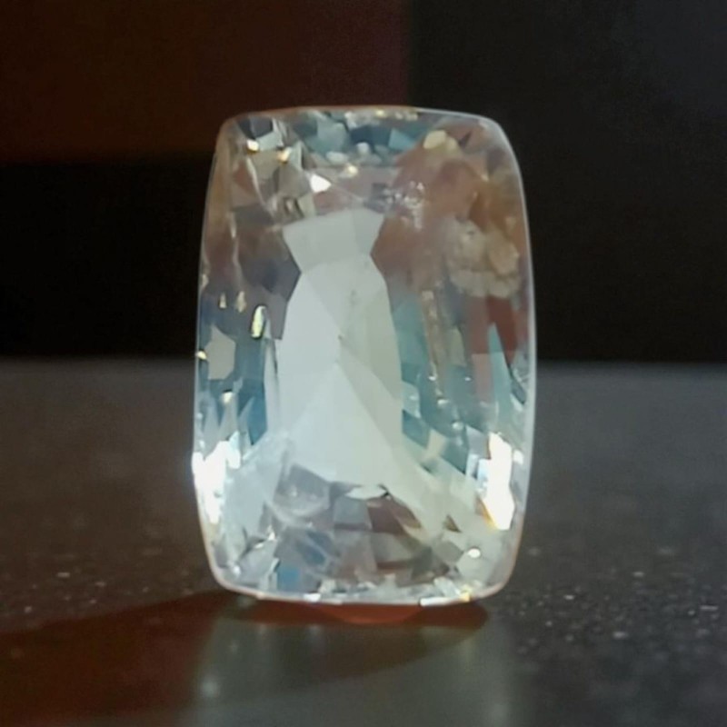 3.80 Ct Certified Unheated Untreated Natural Ceylon White Sapphire 3.80 Ct Certified Unheated Untreated Natural Ceylon White Sapphire