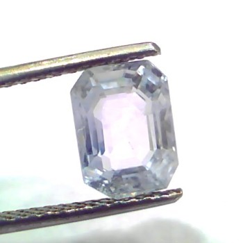 3.98 Ct Unheated Untreated Natural Ceylon White Sapphire Gemstone