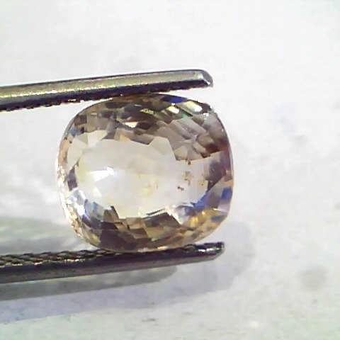 4.00 Ct Unheated Untreated Natural Ceylon White Sapphire Gems