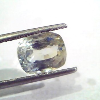 4.22 Ct Unheated Untreated Natural White Sapphire Safed Pukhraj